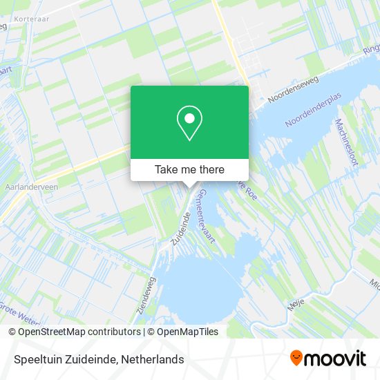 Speeltuin Zuideinde map