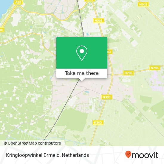 Kringloopwinkel Ermelo Karte