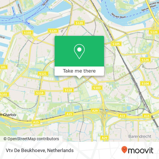 Vtv De Beukhoeve map