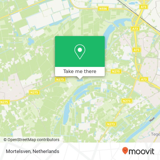 Mortelsven map