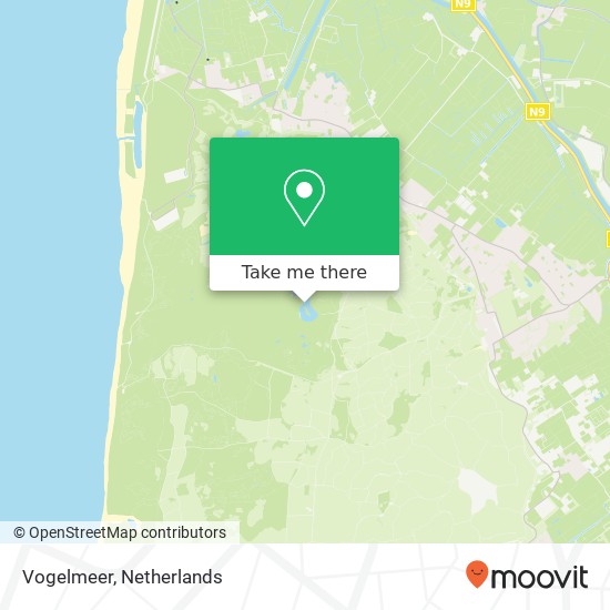Vogelmeer map