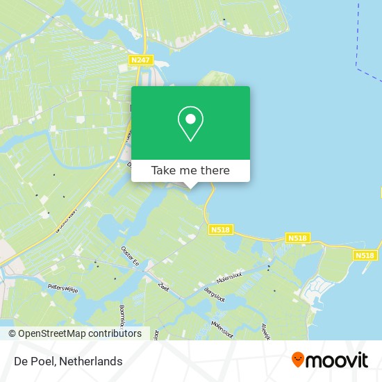 De Poel map