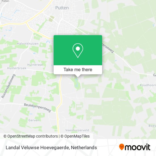 Landal Veluwse Hoevegaerde map