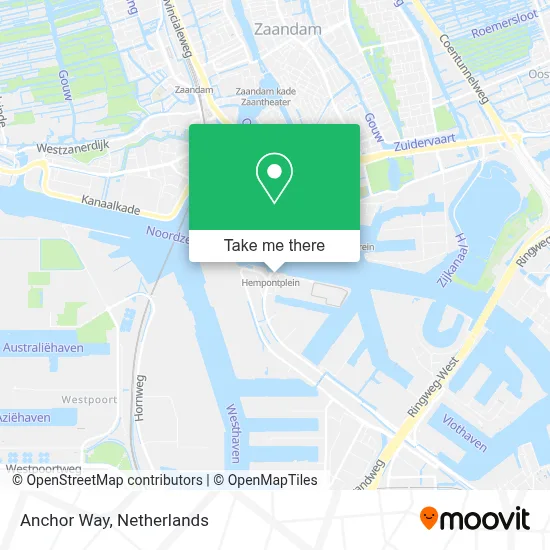 Ankerweg map