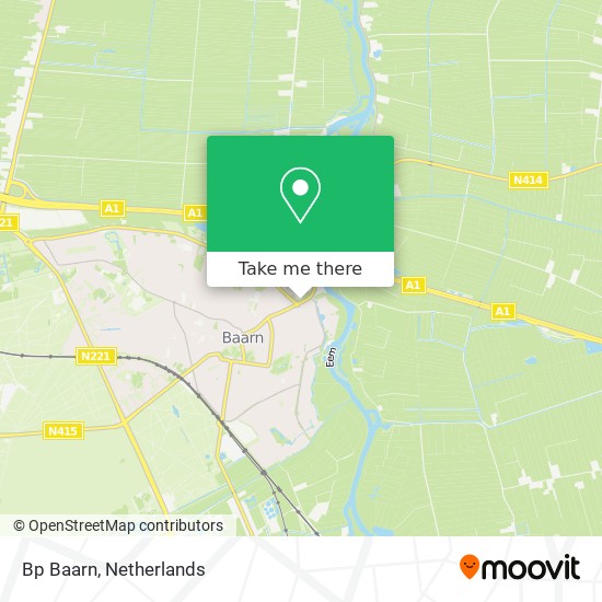 Bp Baarn map