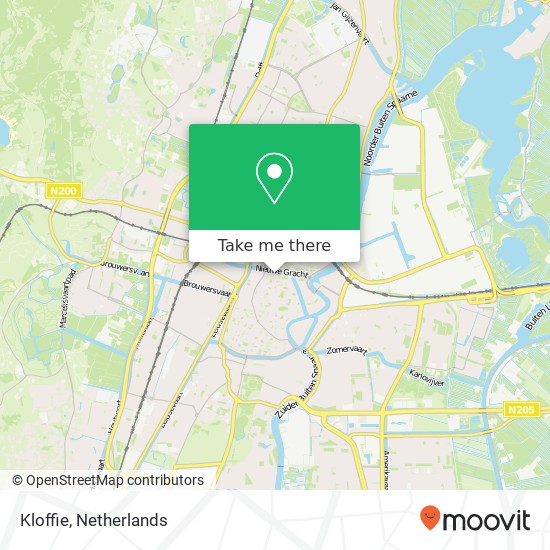 Kloffie map