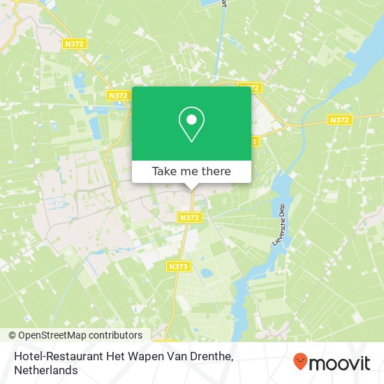 Hotel-Restaurant Het Wapen Van Drenthe Karte