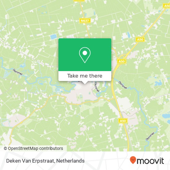 Deken Van Erpstraat map