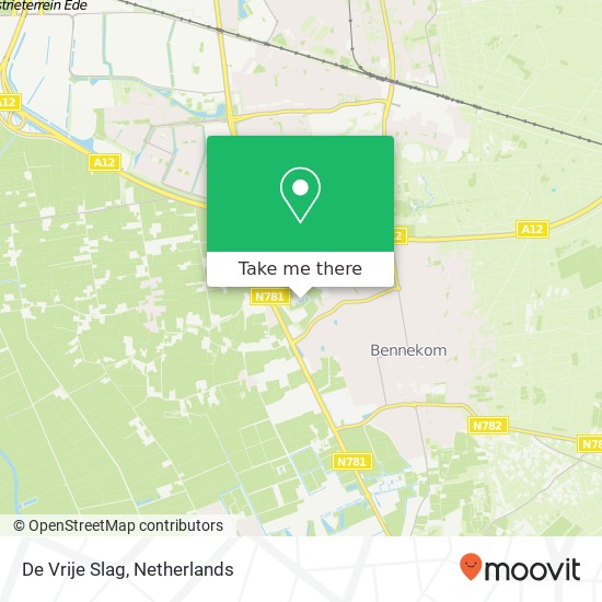 De Vrije Slag map