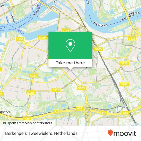 Berkenpeis Tweewielers map