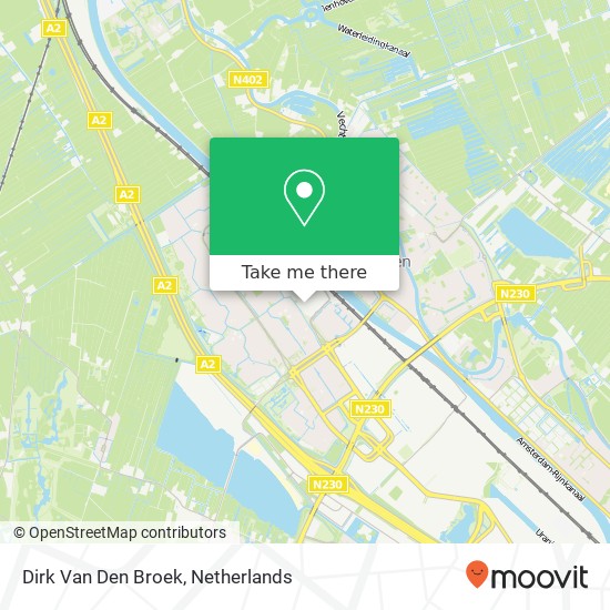 Dirk Van Den Broek map