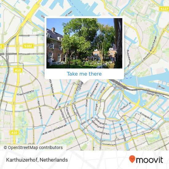 Karthuizerhof map