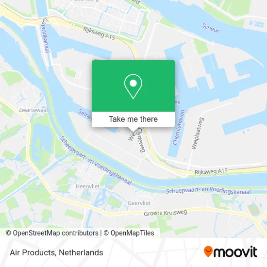 Air Products map