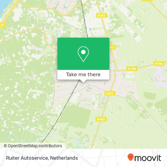 Ruiter Autoservice map