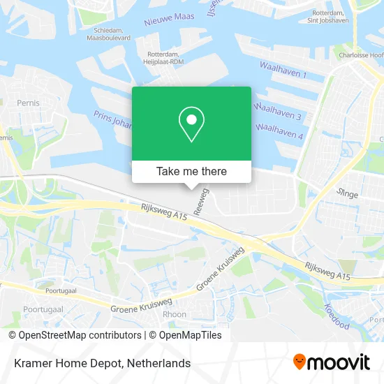 Kramer Home Depot map