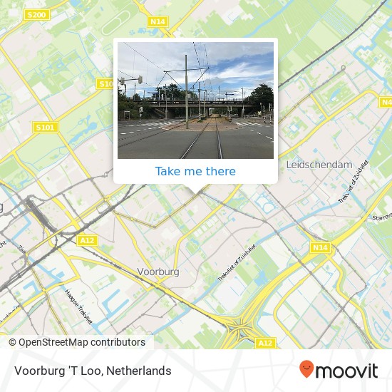 Voorburg 'T Loo Karte