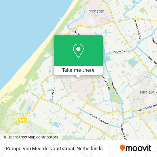 Pompe Van Meerdervoortstraat map