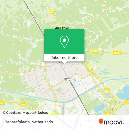 Begraafplaats map