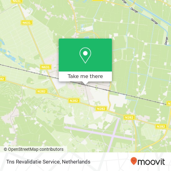 Tns Revalidatie Service map