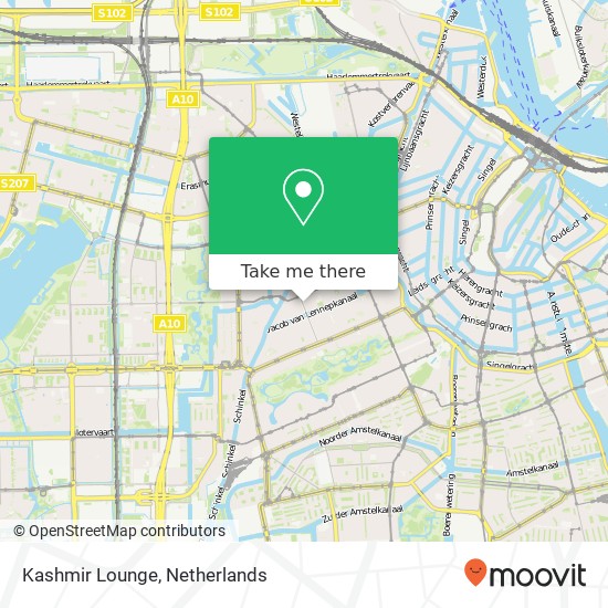 Kashmir Lounge Karte