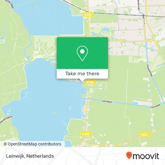 Leinwijk map