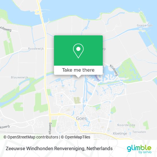 Zeeuwse Windhonden Renvereniging Karte