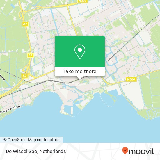 De Wissel Sbo map