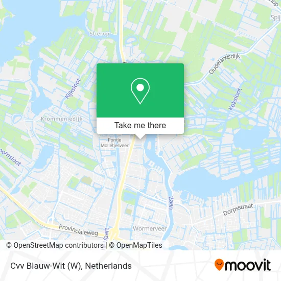 Cvv Blauw-Wit map