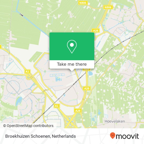 Broekhuizen Schoenen map