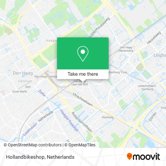 Hollandbikeshop map