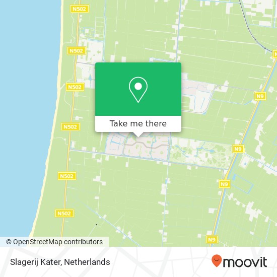 Slagerij Kater map