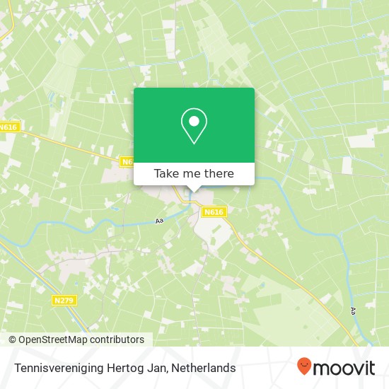 Tennisvereniging Hertog Jan map