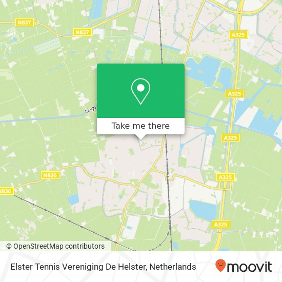 Elster Tennis Vereniging De Helster map