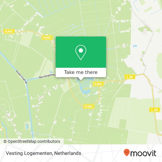 Vesting Logementen map