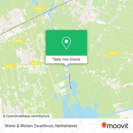 Water & Wonen Zwartkruis Karte