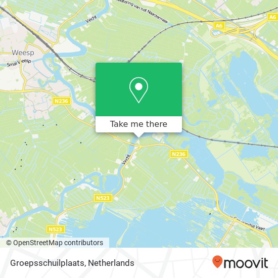 Groepsschuilplaats map