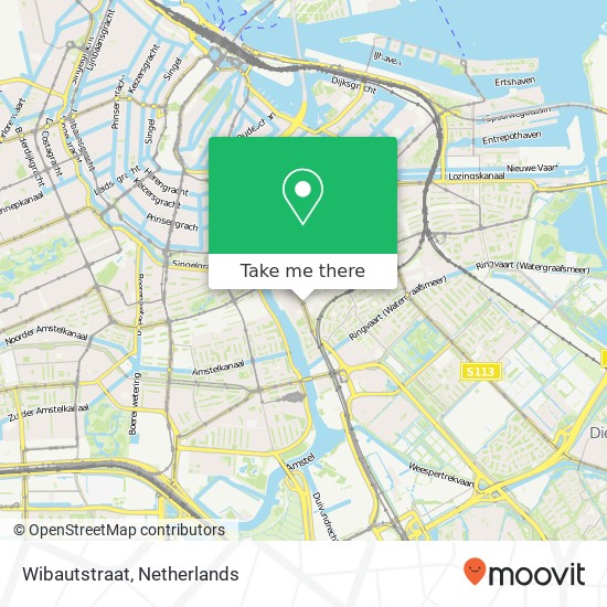 Wibautstraat Karte