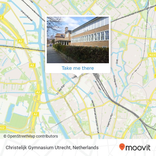 Christelijk Gymnasium Utrecht Karte