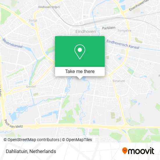 Dahliatuin map