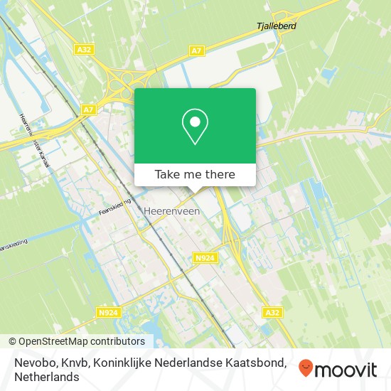 Nevobo, Knvb, Koninklijke Nederlandse Kaatsbond map