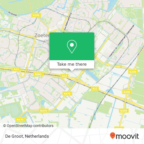 De Groot map