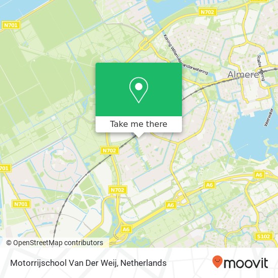 Motorrijschool Van Der Weij Karte