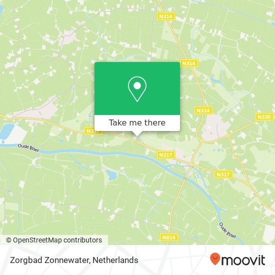 Zorgbad Zonnewater Karte