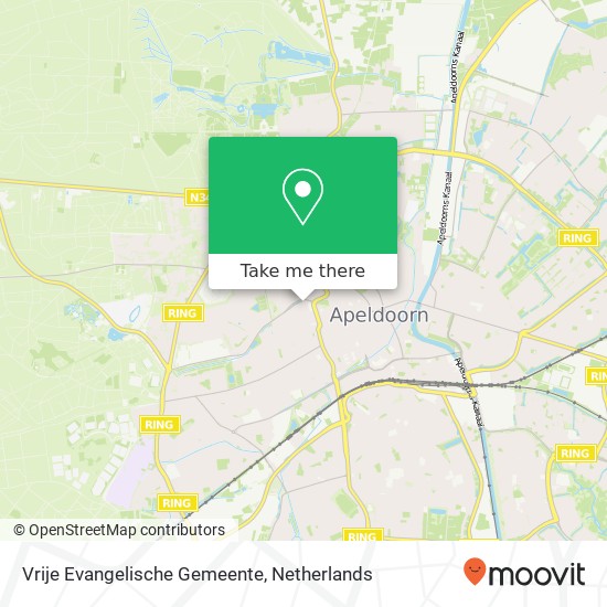 Vrije Evangelische Gemeente map