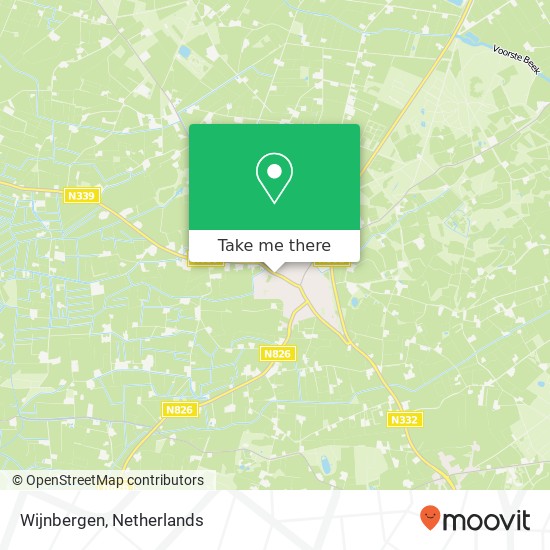 Wijnbergen map