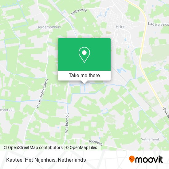 Kasteel Het Nijenhuis map