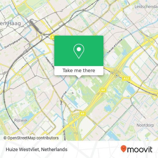 Huize Westvliet map