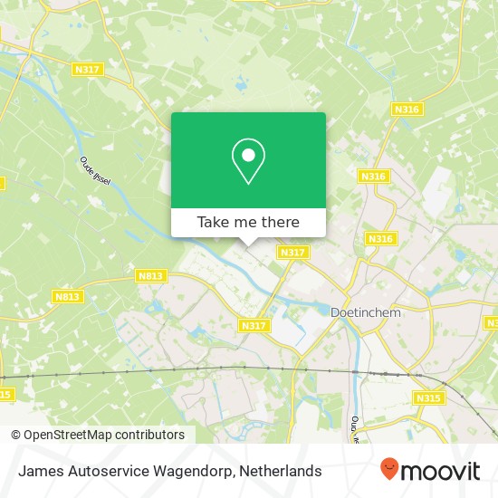 James Autoservice Wagendorp Karte