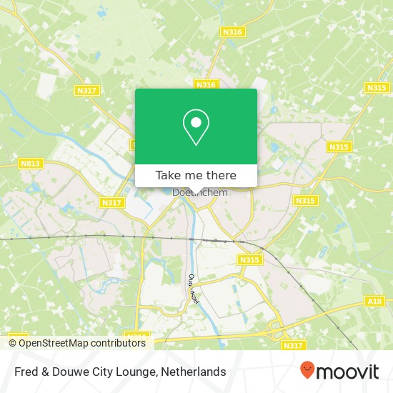 Fred & Douwe City Lounge Karte
