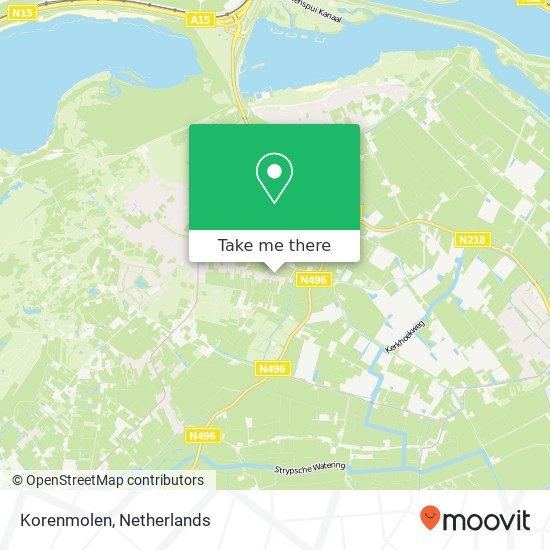 Korenmolen map